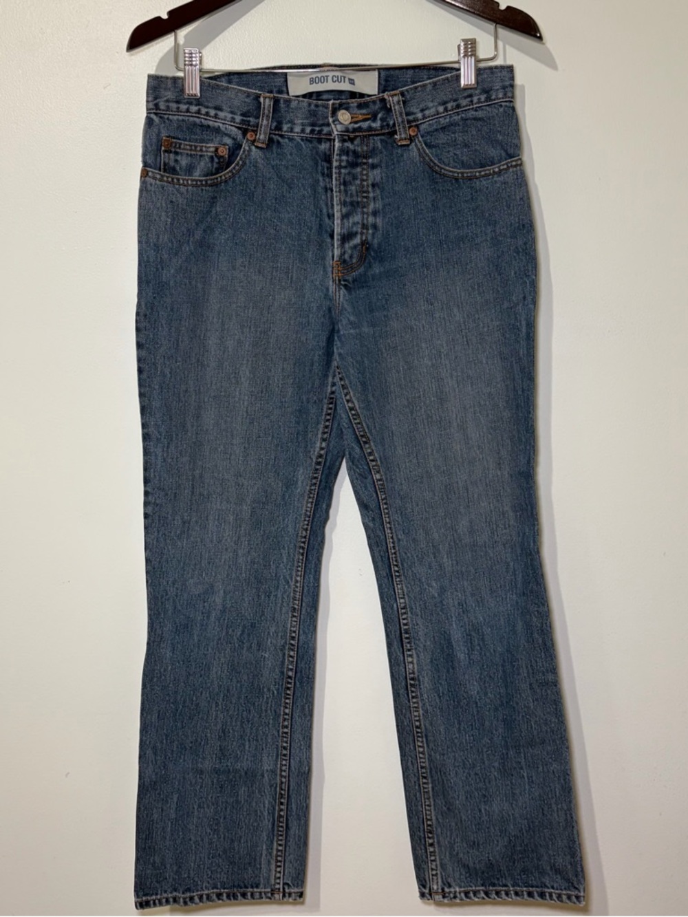GAP Women's Boot Cut Jeans in Blue Wash